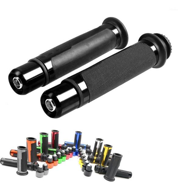 

universal cnc aluminum 7//8''22mm handlebar sport bike motorcycle rubber gel hand grips for cbr 1000 rr fireblade 600rr1