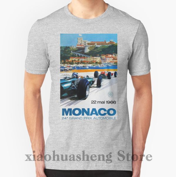 

o neck men t shirt custom printed t shirt gran prix de monaco, 1966, original vintage poster women tshirt sport hooded sweatshirt hoodie