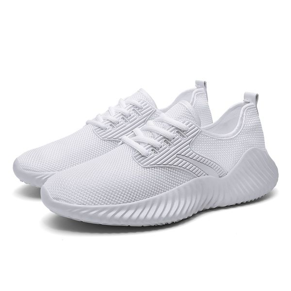 

2021 comfortable mens running shoes black white blue grey women sports sneakers trainer size 39-45