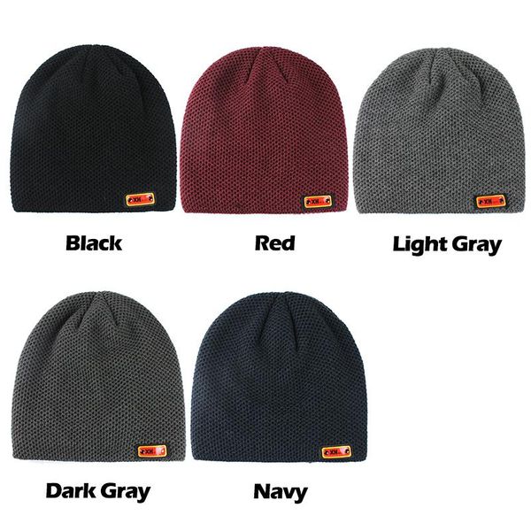

flb] skullies beanies men knitted hat cap male plus gorras bonnet warm thick winter hats for men women beanie hat f18072 jllhpr dhzlstore, Black;white