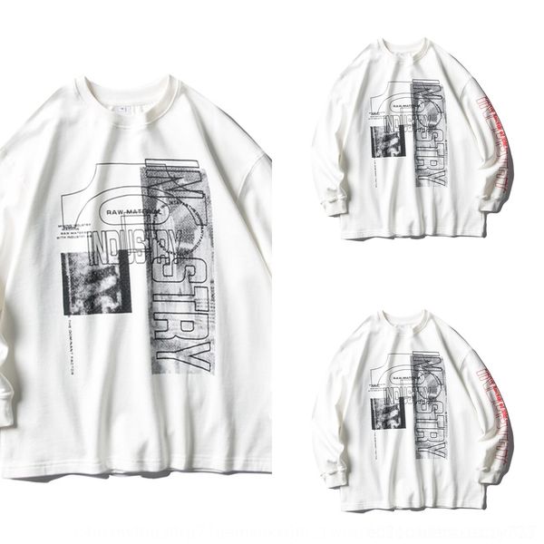 

yfr0b north men's men's umkuk new autumn 2020 round pullover sweatshirt sweatshirt neck pullover trendy, Black