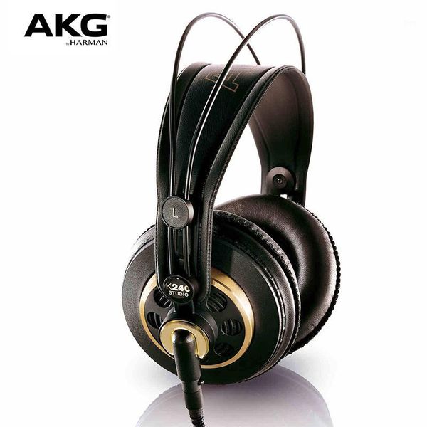 

original akg k240s studio wired music headset monitor dj fever grade hifi recorder subwoofer headphones1