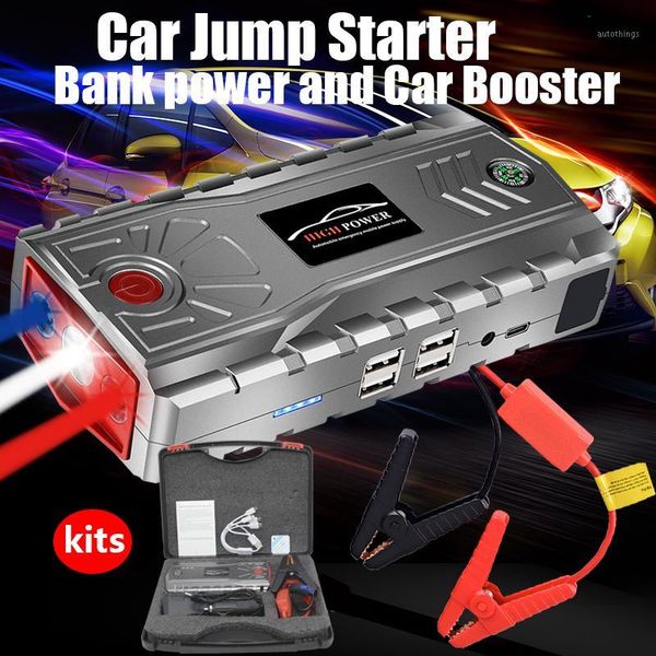 

car battery charger 95600mah 12v 600a waterproof emergency battery starting device portable car jump starter power bank1