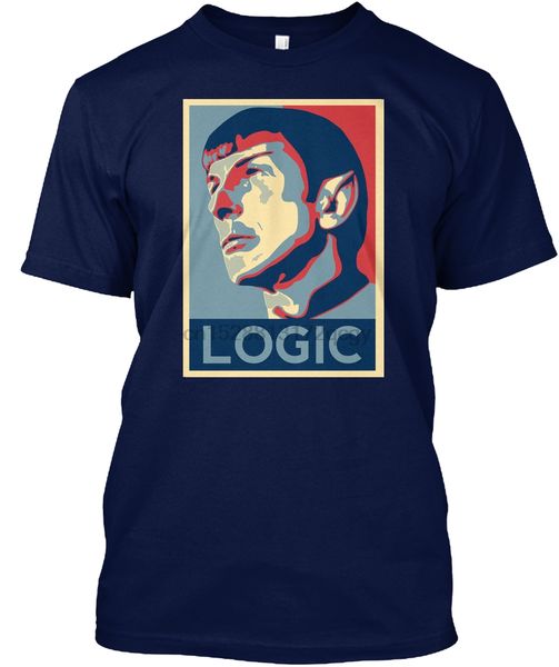 

men t shirt spock logic poster women t-shirt sport hooded sweatshirt hoodie