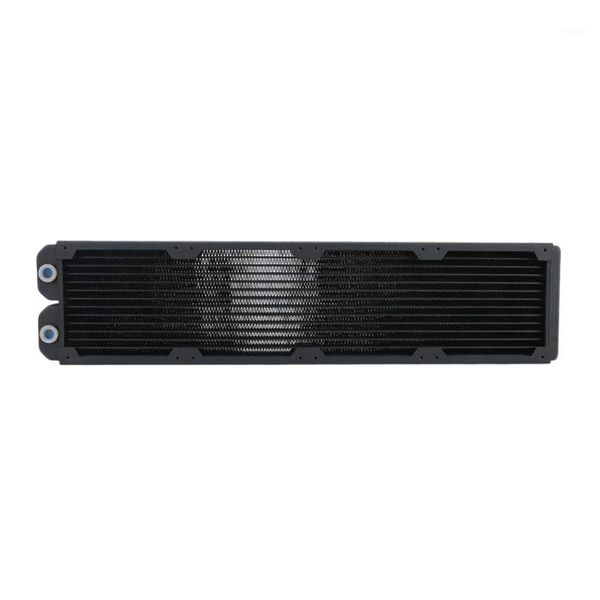 

emod tsrp-tw480 480mm computer water cooling copper radiator 14 flat tube single layer copper fin for 12cm fan1