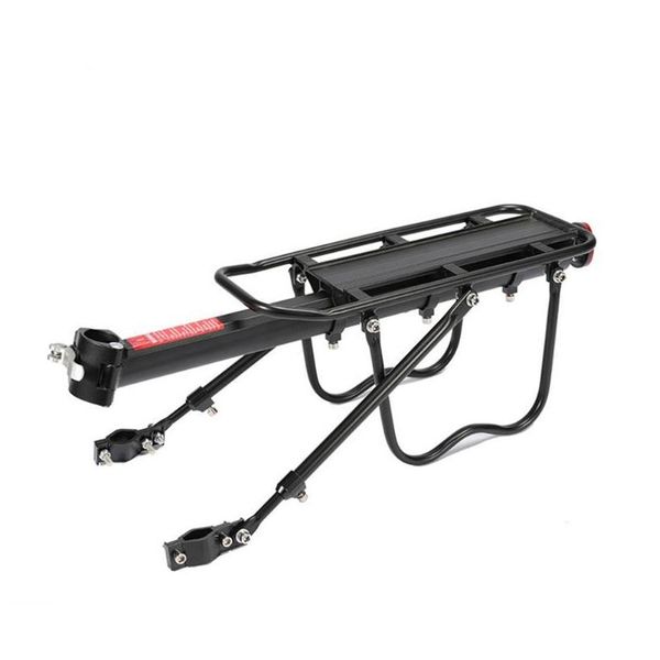 

bicycle luggage carrier cargo rear rack shelf cycling seatpost bag holder stand practical aluminum alloy bike cargo pannier tool