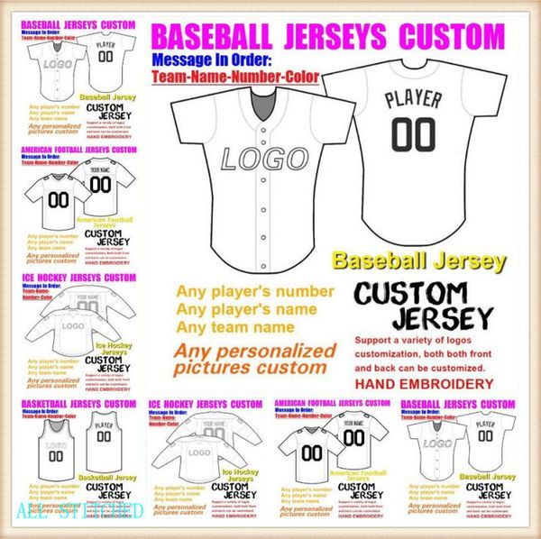 

ustom mens womens youth american football jerseys sports baseball ice hockey basketball uniforms official 2021 jersey dhl 4xl 5xl 6xl, Black