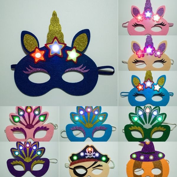 

r9ykb cloth with peacock halloween mask eye maskpirate witch maskpirate felt hat fabric cloth with lights halloween mask eye peacock witch l