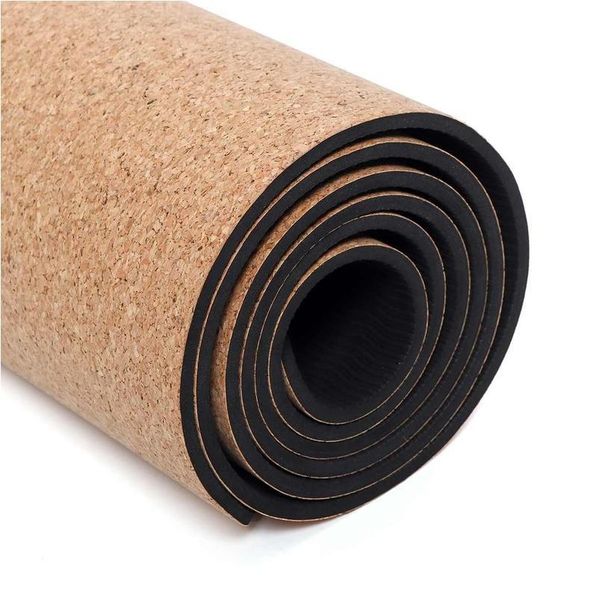 

183x61cm non-slip tpe soft cork yoga mats fitness natural pilates gymnastics sport mat yoga exercise pads massage sto qylrgb
