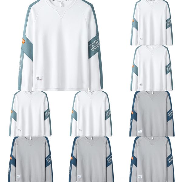 

new autumn sweater men's loose hoodie baseball hoodie coat coat fashion brand youth long sleeve t-shirt brmps, Black