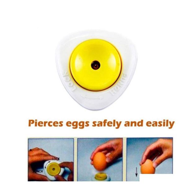 

beater creative egg needle egg piercer security and easily crafts semi-matic home kitchen dining jllruz dhsybaby