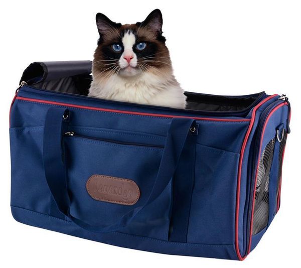 

cat beds & furniture quality sport expandable pet dog carrier car travel bag oxford breathable portable accessories