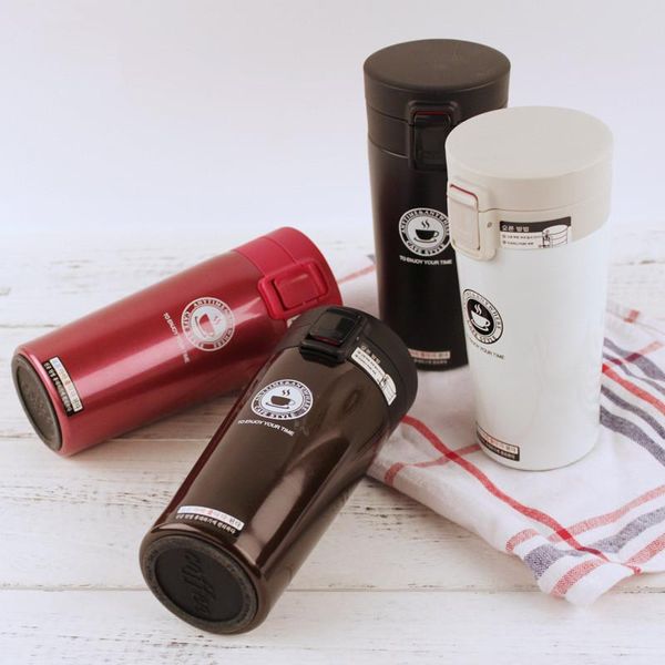 

тепловые термос воды в бутылках изолированного портативных автомобильного 350мл используется офис или чашка мини вакуум mug18 8 кофе чай из