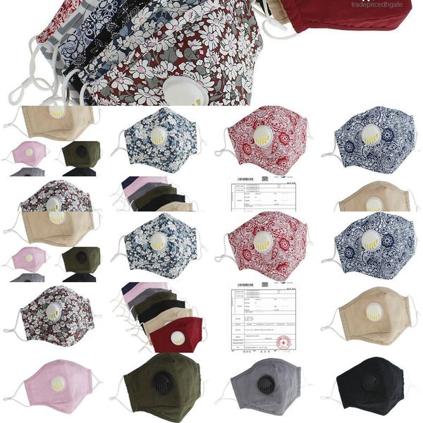 

washable dhl mask anti-dust valve protective reusable pm2.5 cotton face masks c 5dg9 mjju