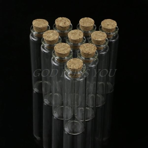 30 pcs mini pequenos pequenos minúsculos rolhas de cortiça de cortiça de vidro frascos frascos 20ml drop frete 201125