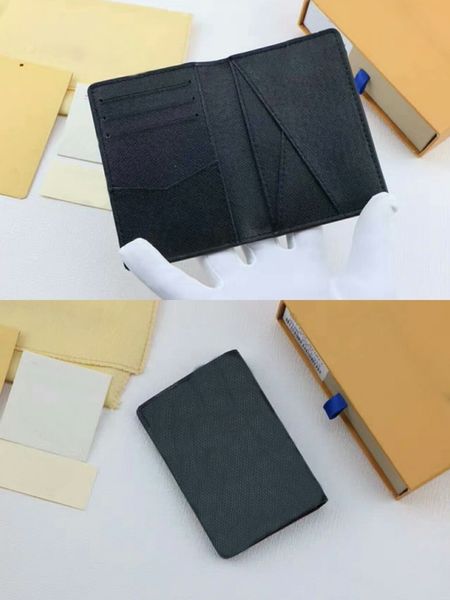 

fashion short wallet women/men's card credit holders purses classic pocket wallets with box dust bag 61696 63144