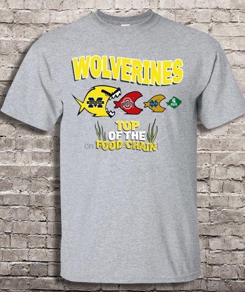 

men t shirt wolverines of the food chain women t-shirt sport hooded sweatshirt hoodie