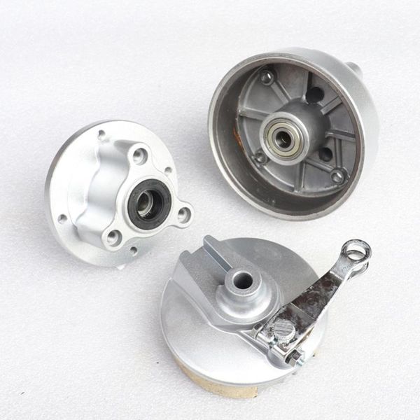 

aluminum front rear wheel rim hub dis 12mm alex hole & brake cover for monkey bike z50 z50j disc disk brake motor parts1