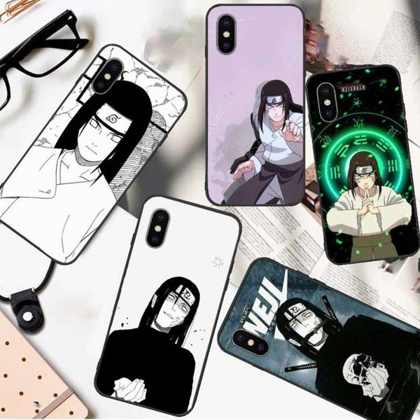

1dwanimation naruto neji, poster printing mobile phone box for vip 11 12 pro xs max 8 7 6 6s plus x 5s 2020 xr