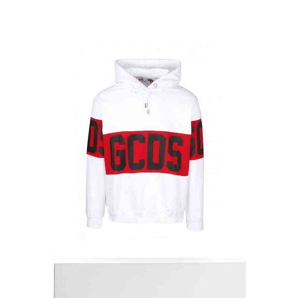 

hong kong direct mail gcds printed hoodie cc94m021013, Black