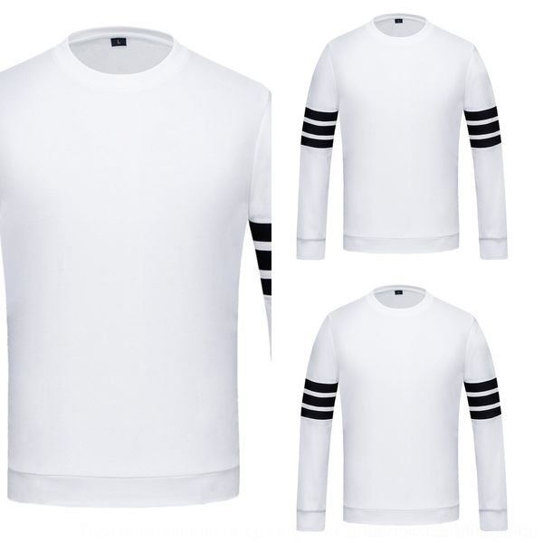 

tdy9e ag300g health round neck sweater sweater hop fashion brand clothingclothing hip long sleeve class cultural enterprise clothing shirt m, Black