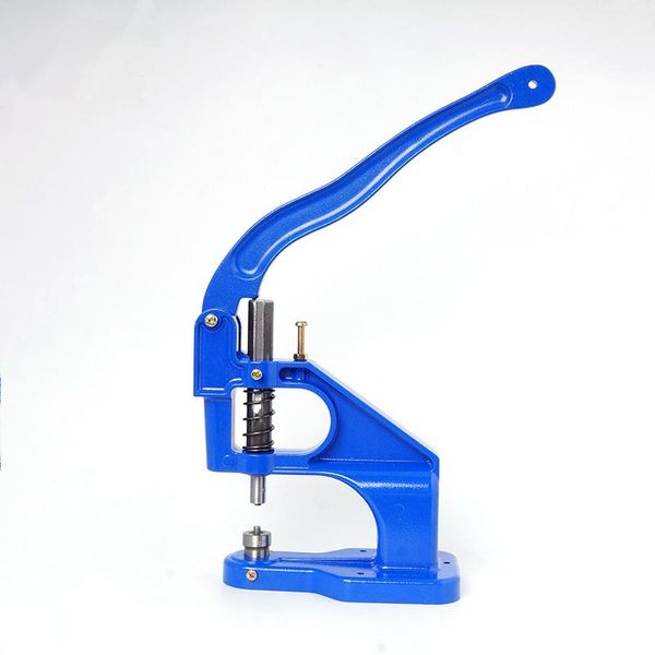 

alloy hand press snap fastener machine 4mm grommet eyelet metal buttons installation machine leather rivet sewing repair tools