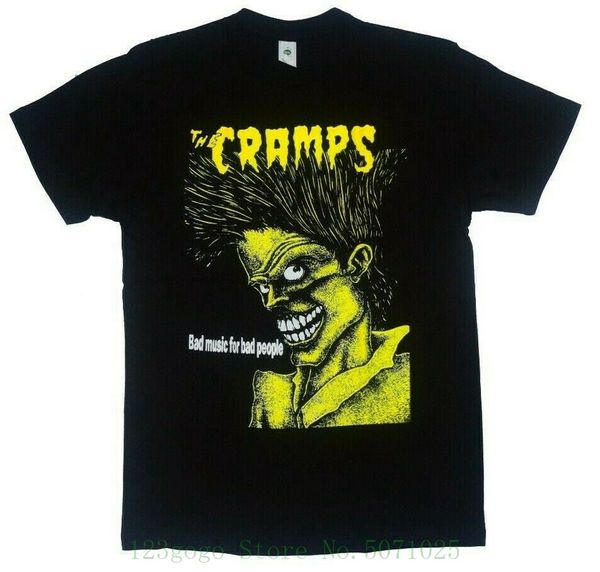 

the cramps new shirt bad music for bad people american punk rock t shirt o-neck t shirt youth sport hooded sweatshirt hoodie