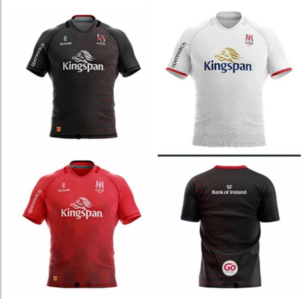 

20212020 brand new thai ulster rugby jerseys kukri jerseys s-5xl jerseys mailot de rugby ulster national rugby league, Black;gray