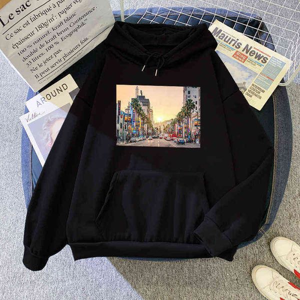 2021 Novos Hoodies Harajuku Imprimir camisetas Moda Moda Manga Longa Hip Hop Streetwear Hoody Outono Fleece Casual Roupas H1227