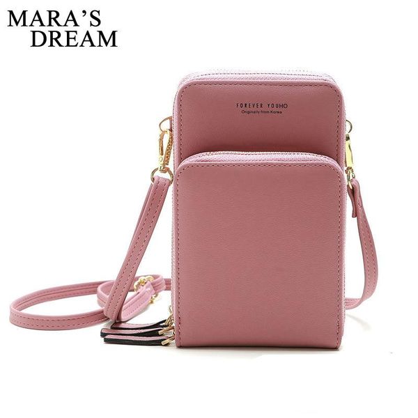 

мары мечта 2020 новый сплошной цвет мода crossbody сумка мобильный телефон сумка daily card мини лето плеча женщин