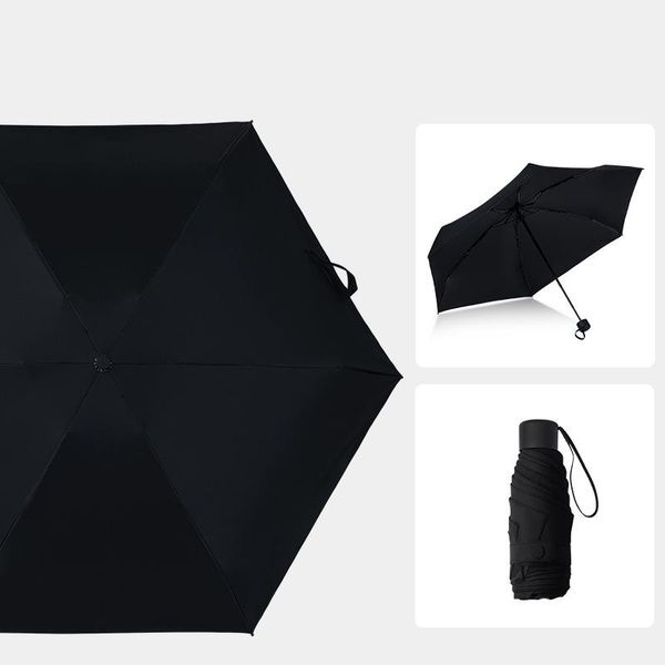 

зонт с пятью складной non matic зонтики 6 bone сплошной цвет unisex зонтик дождя женщин и мужчин в солнечный и дождливой jllyos garden_light