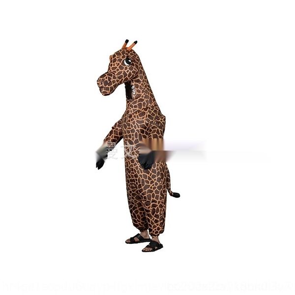 

jvaxm doll giraffe anime cartoon doll walking inflatable clothing inflatable clothing man wear animal clothes halloween performance costumes