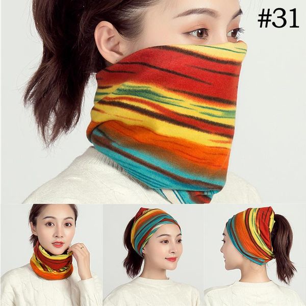 

2020 кольцо шеи шарф зимняя магия оголовье женщины дизайн печати хлопок теплый воротник snood унисекс мужские лица обложка велосипедов банда, Blue;gray