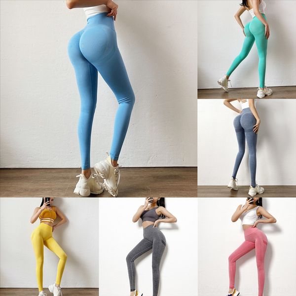 

2r7n yoga flee yoga pant tights plain scrunch fitness booty athletic leggings women soft nylon pants wrokout sport training