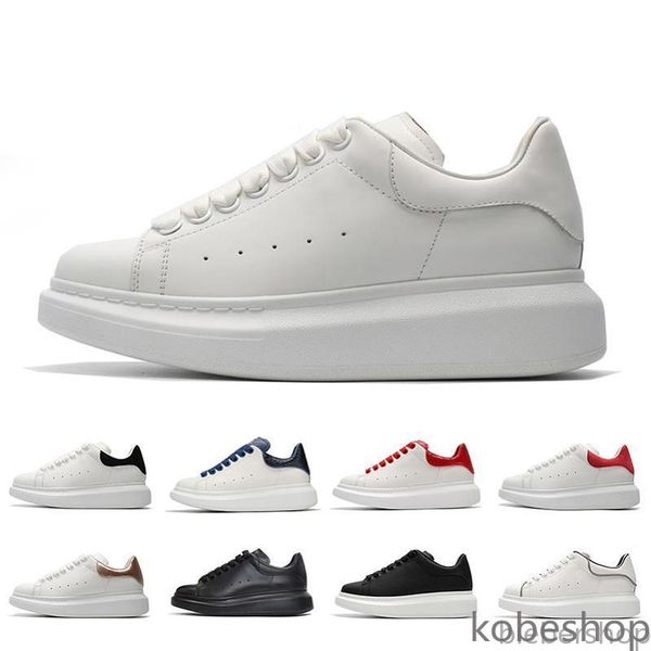 

2020 черно-белые красные модные платформы женские туфли змеинкинские золотые низкие нарезанные кожаные плоские замши мужские женские повседн, Black