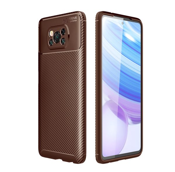 

slim carbon fiber design tpu soft case for xiaomi poco x3 nfc mi 10 ultra redmi 9a 10x qylakv infant2005