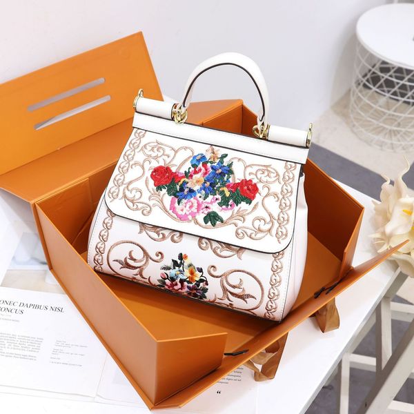 

2020flower brede handbags ladies bags with box