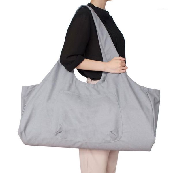 

yoga mat bag portable large exercise mat carrier sling tote bag1