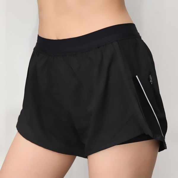 

new loose women's yoga running with zipper and light proof shorts and shorts zipper shortsrunning pants quick drying lsc79, Gray