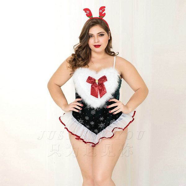 

christmas cosplay underwear role women's play costume, Black;gray