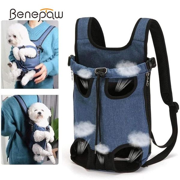 

dog car seat covers benepaw breathable small backpack durable adjustable comfortable padded safety belt pet carrier cat puppy travel bag