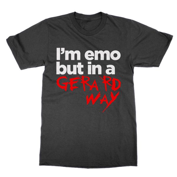 

i'm emo but in a gerard way funny my chemical romance present mcr summer style sport hooded sweatshirt hoodie t shirt
