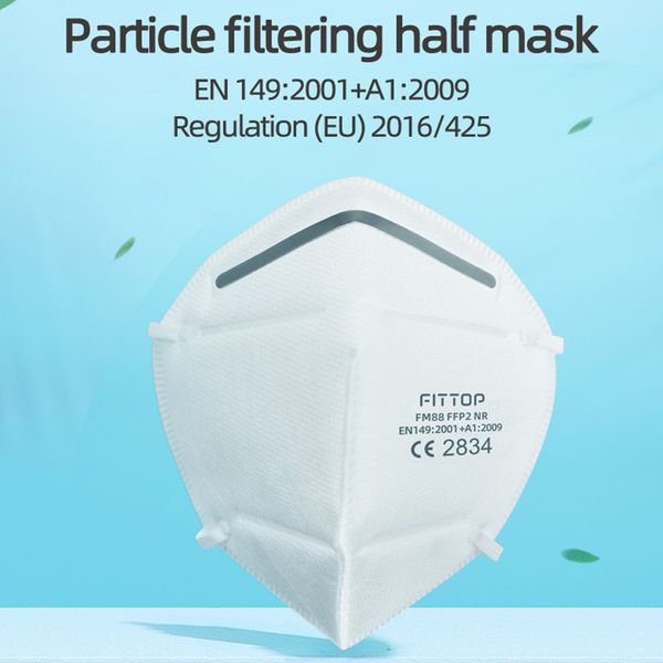 

shipping fitffp2 mask anti-fog haze and influenza ffp2 face mask ce 2834 in stock