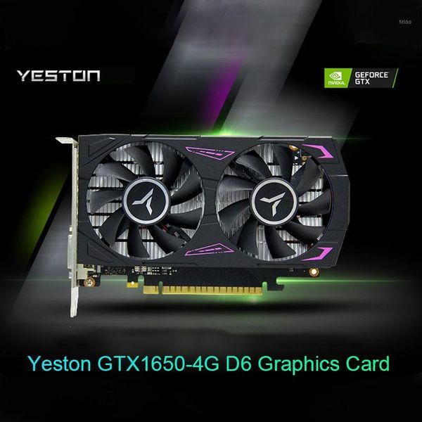 

yeston gtx1030-2g d5 tc graphic card 1228-1468mhz 2g/64bit/gddr5 gaming graphics card with dvi-d +1