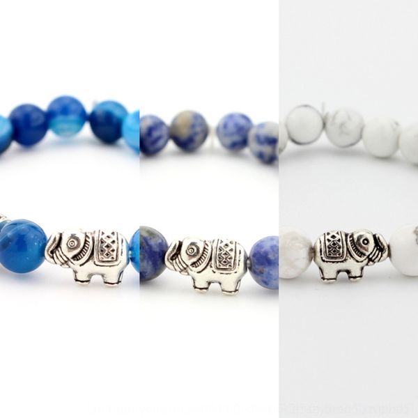 

mzsyv lava natural elephant men's agate women's bracelet jewelry stone 6e54d bracelet stone agate and, Golden;silver