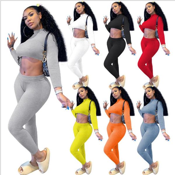 

running sets 2021 ladies sportswear fashion casual solid color sweater sports suit fitness yoga clothes, Black;blue