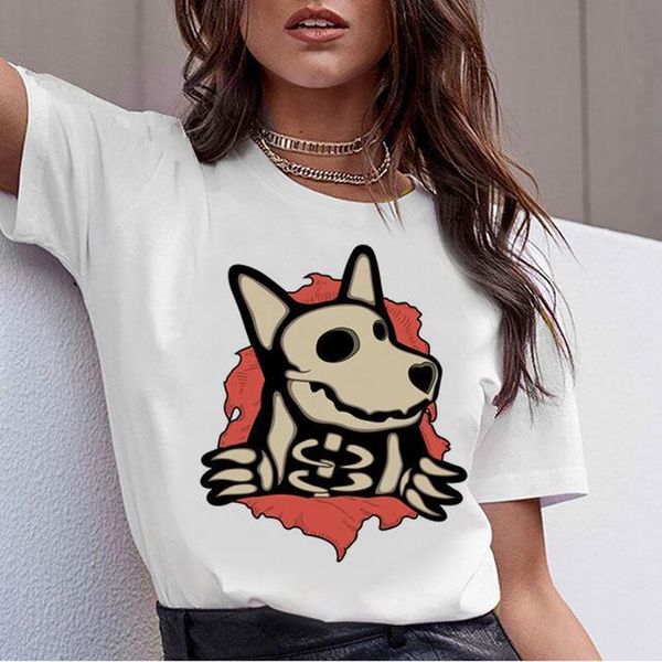 

zoganki summer women cute cartoon print t-shirt loose tshirt white tshirt fashion short sleeve tee shirt casual women tee