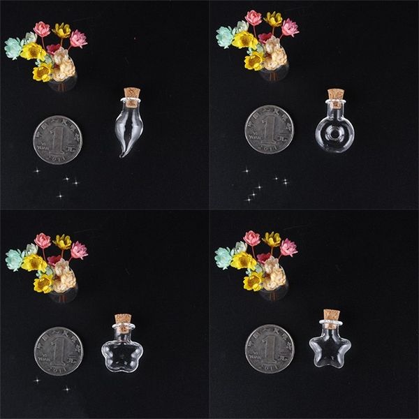 

квадратная дрейфующая бутылка в форме сердца мини маленький прозрачный желающий стеклянный корк пробка бутылки бутылки подвески банки укрась