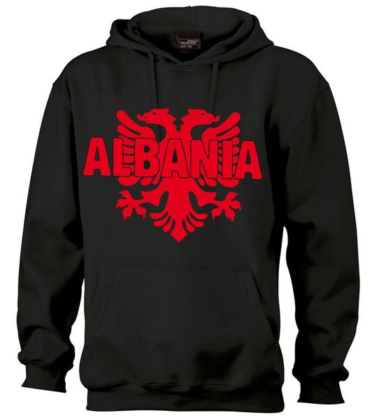 

albanien hoodie albania sweatshirt hooded kaputzen sweatshirt kaputzenpulli sport hooded sweatshirt hoodie