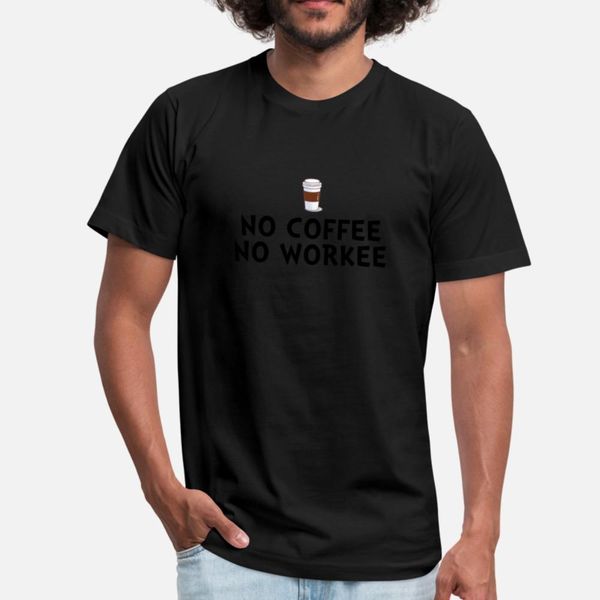 

no coffee no workee t shirt customized street summer tracksuit hoodie sweatshirt